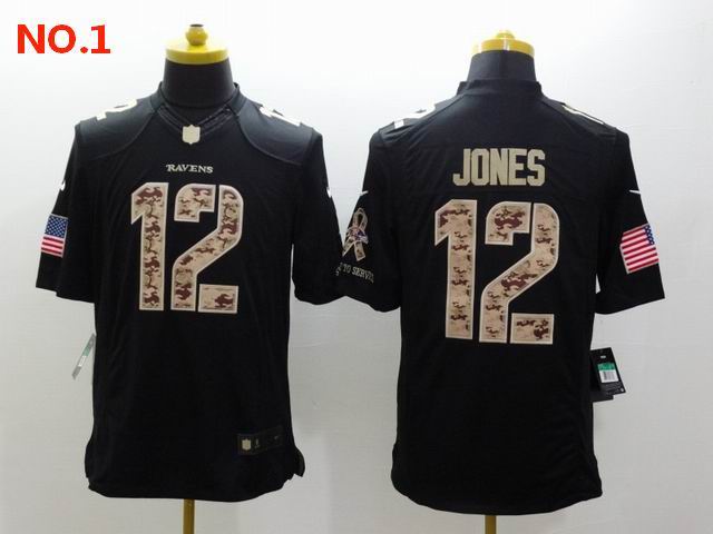 Men's Baltimore Ravens 12 Jacoby Jones Jerseys-36